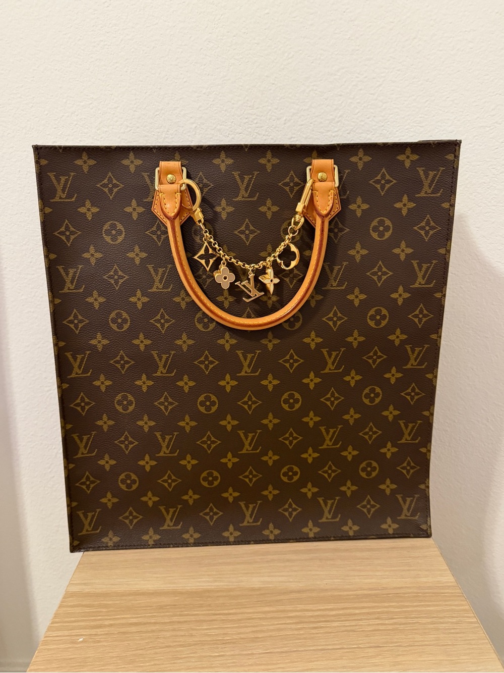 Louis Vuitton Monogram Sac Plat Tote - Picture 2 of 6
